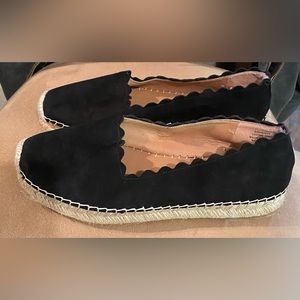 Crown Vintage Scalloped Espadrilles